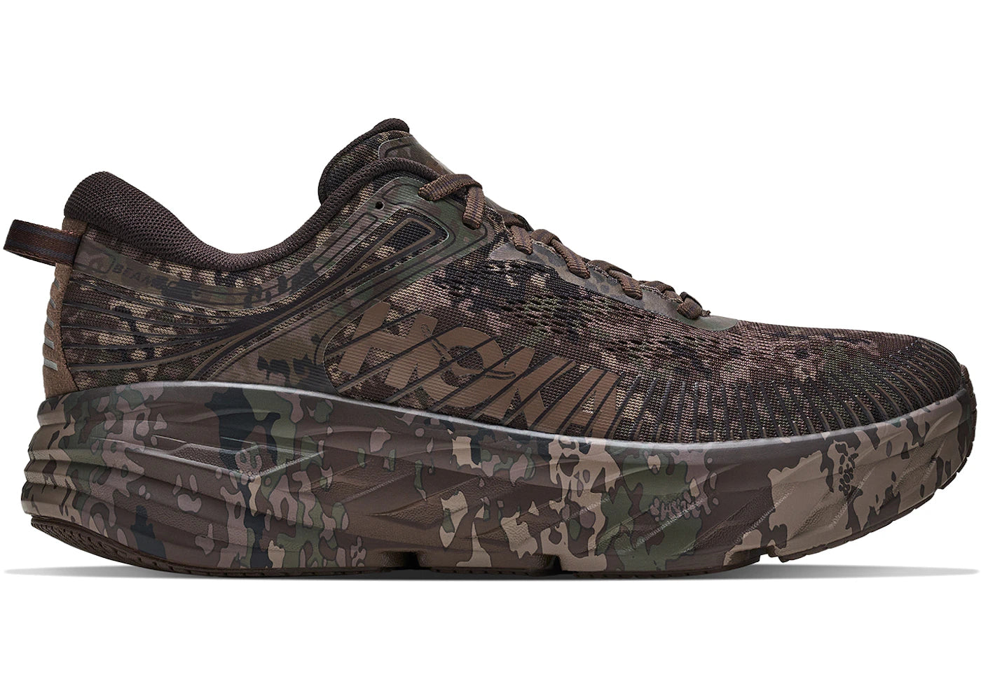 Hoka One One Bondi 7 BEAMS Chestnut - main view