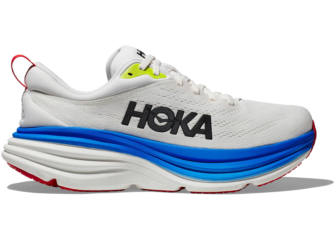 Hoka One One Bondi 8-Blanc De Blanc Virtual Blue