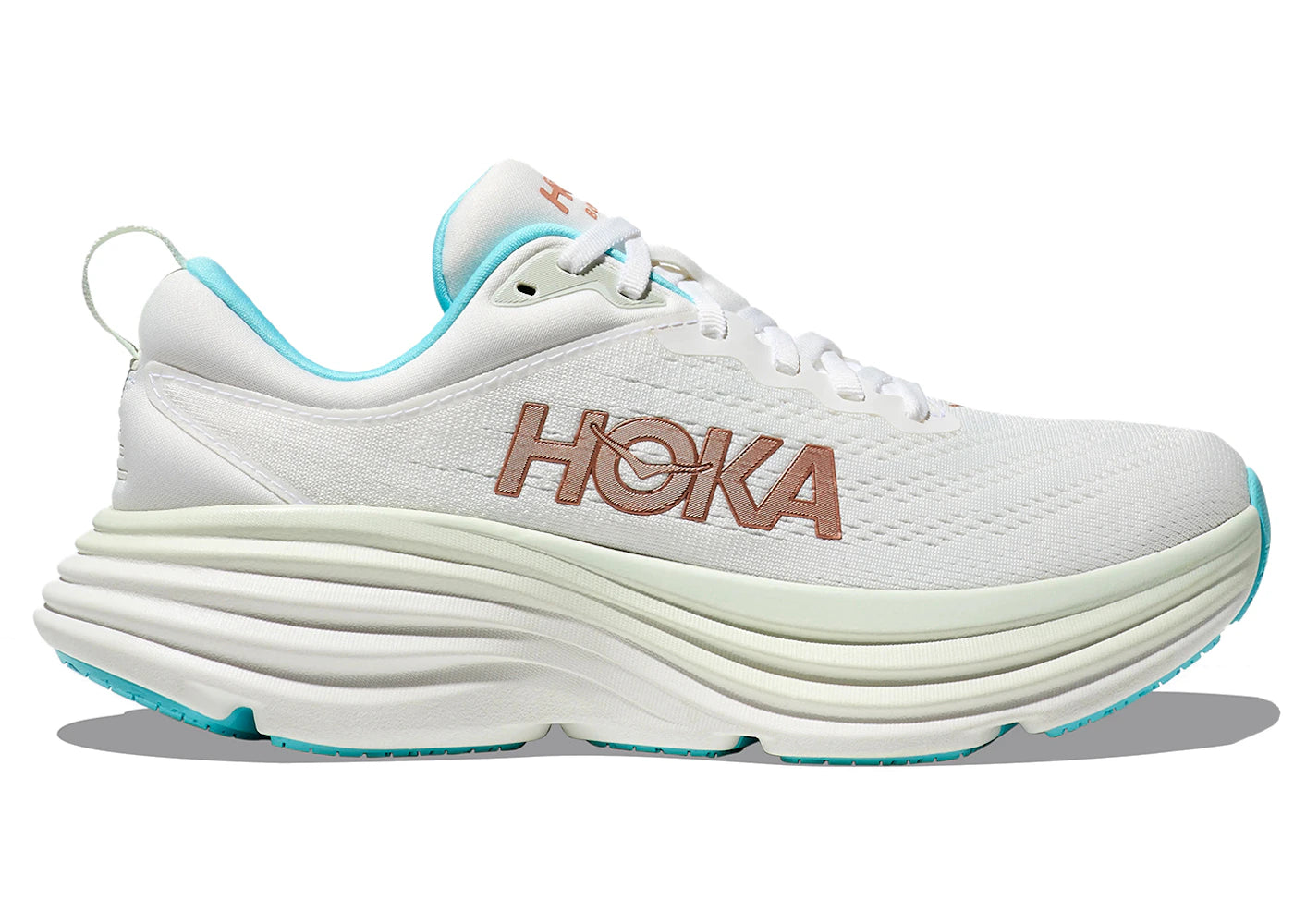 Hoka One One Bondi 8-Frost Rose Gold (Women's)