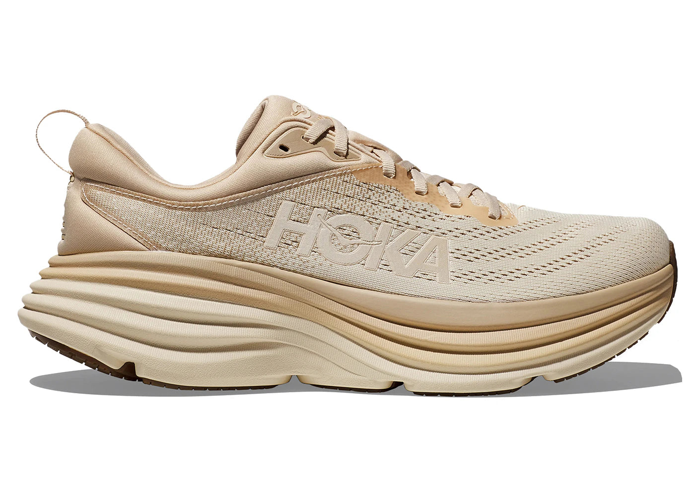 Hoka One One Bondi 8-Shifting Sand Vanilla