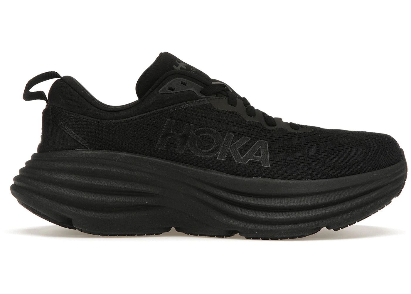 Hoka One One Bondi 8-Triple Black (Femme)