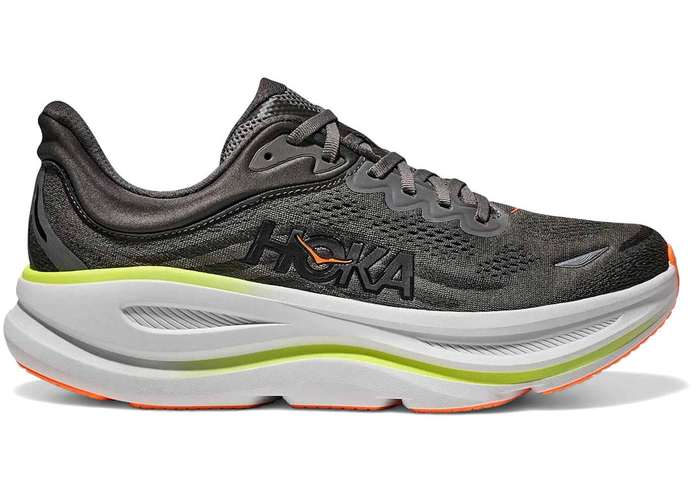 Hoka One One Bondi 9 Asphalt Grey Gravel