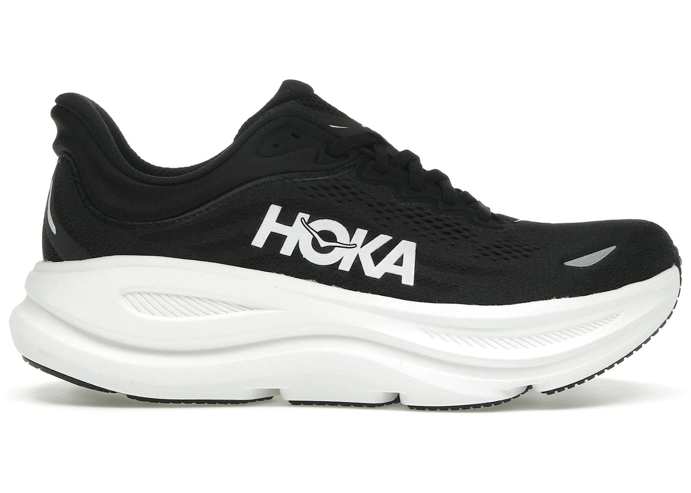Hoka One One Bondi 9-Black White