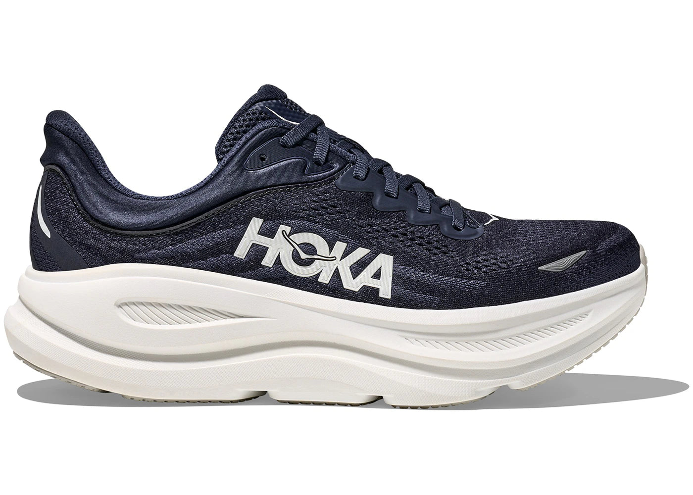 Hoka One One Bondi 9 - Marine/Blanc universitaire