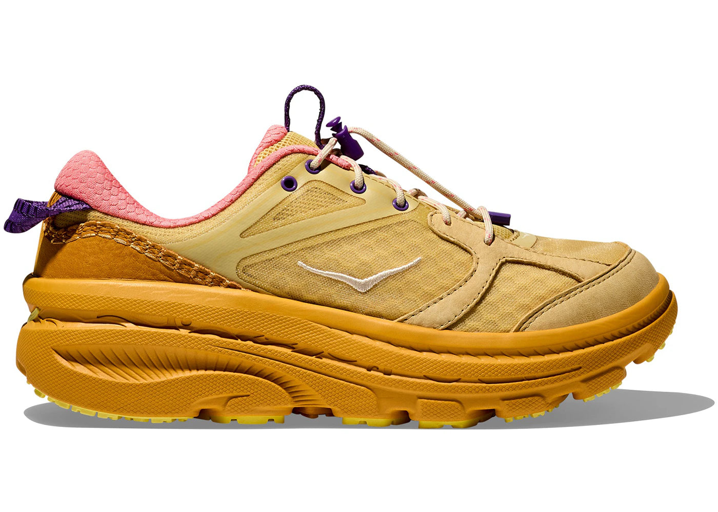 Hoka One One Bondi B3LS-Flaxseed Varsity Yellow