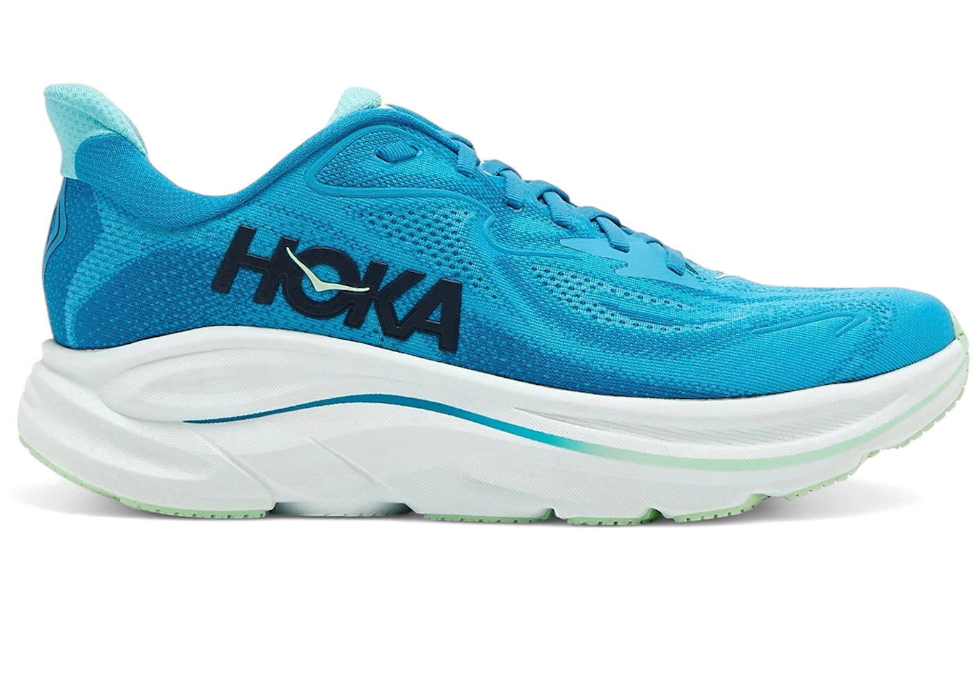 Hoka One One Clifton 10-Hoka Blue Skyward Blue
