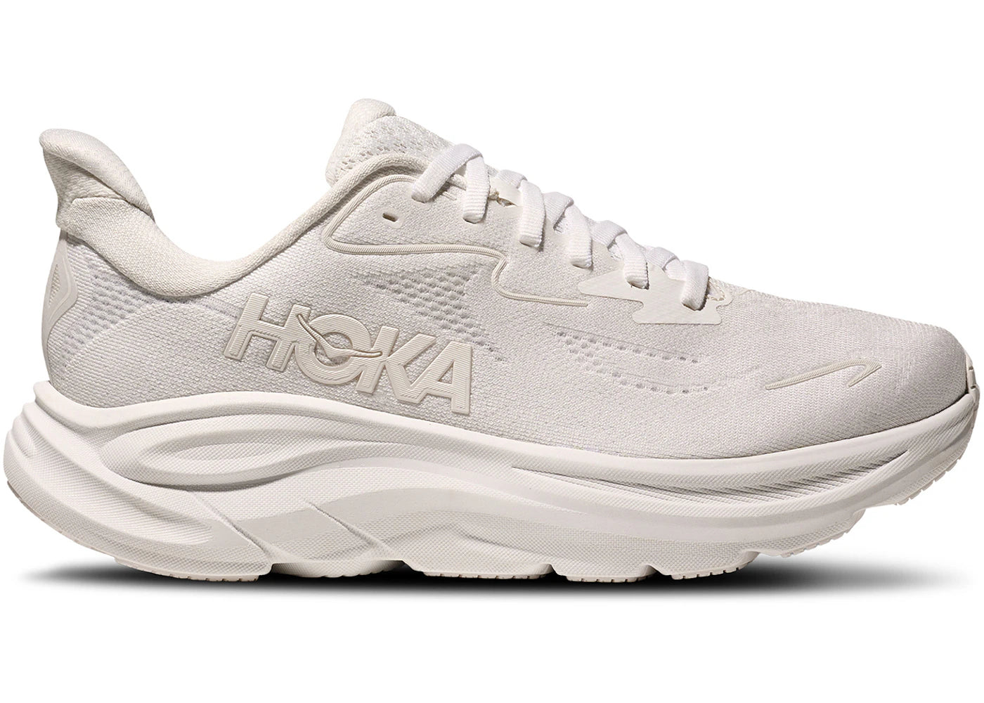 Hoka One One Clifton 10-White (Women's)