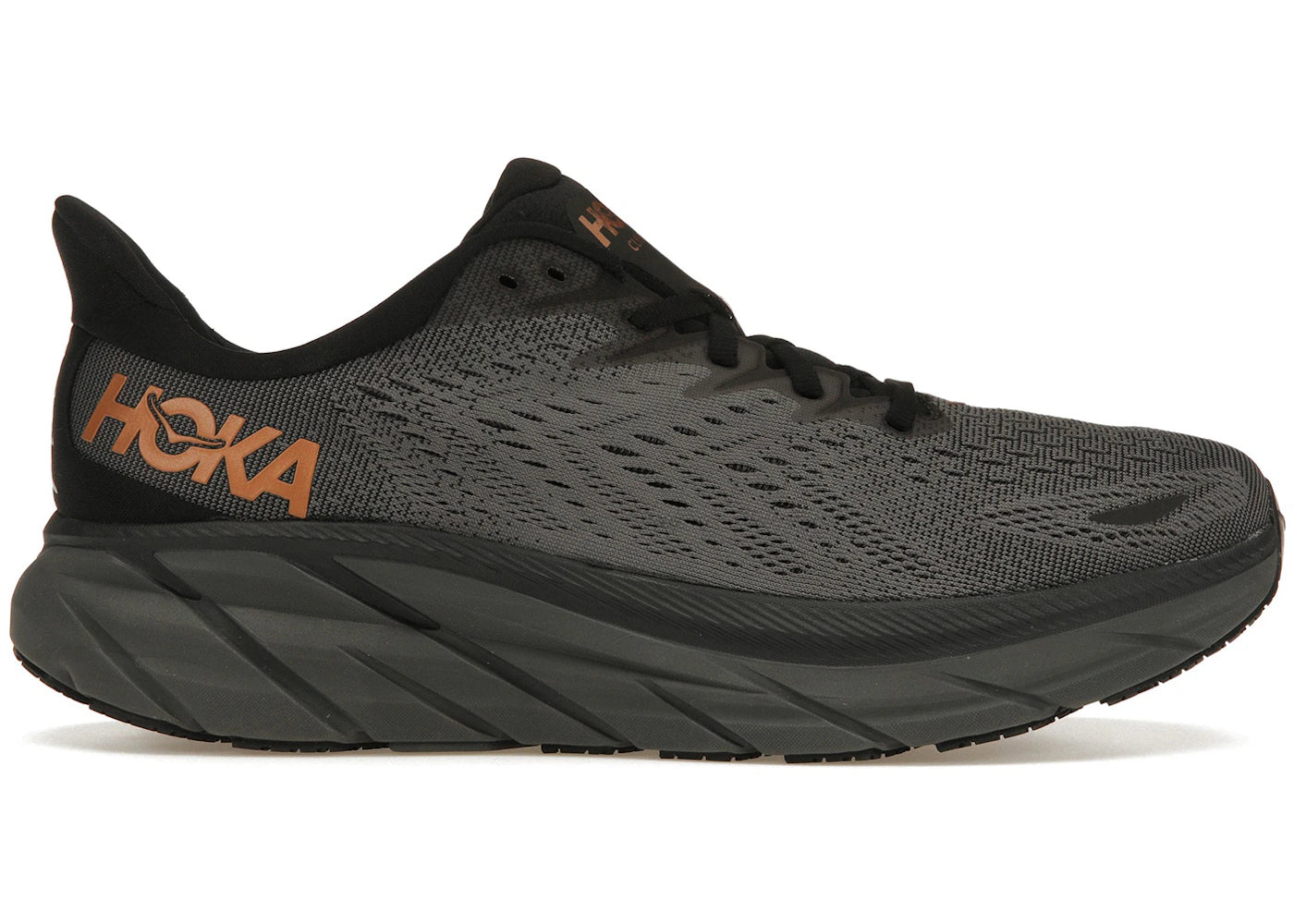 Hoka One One Clifton 8-Anthracite Copper (Women's)