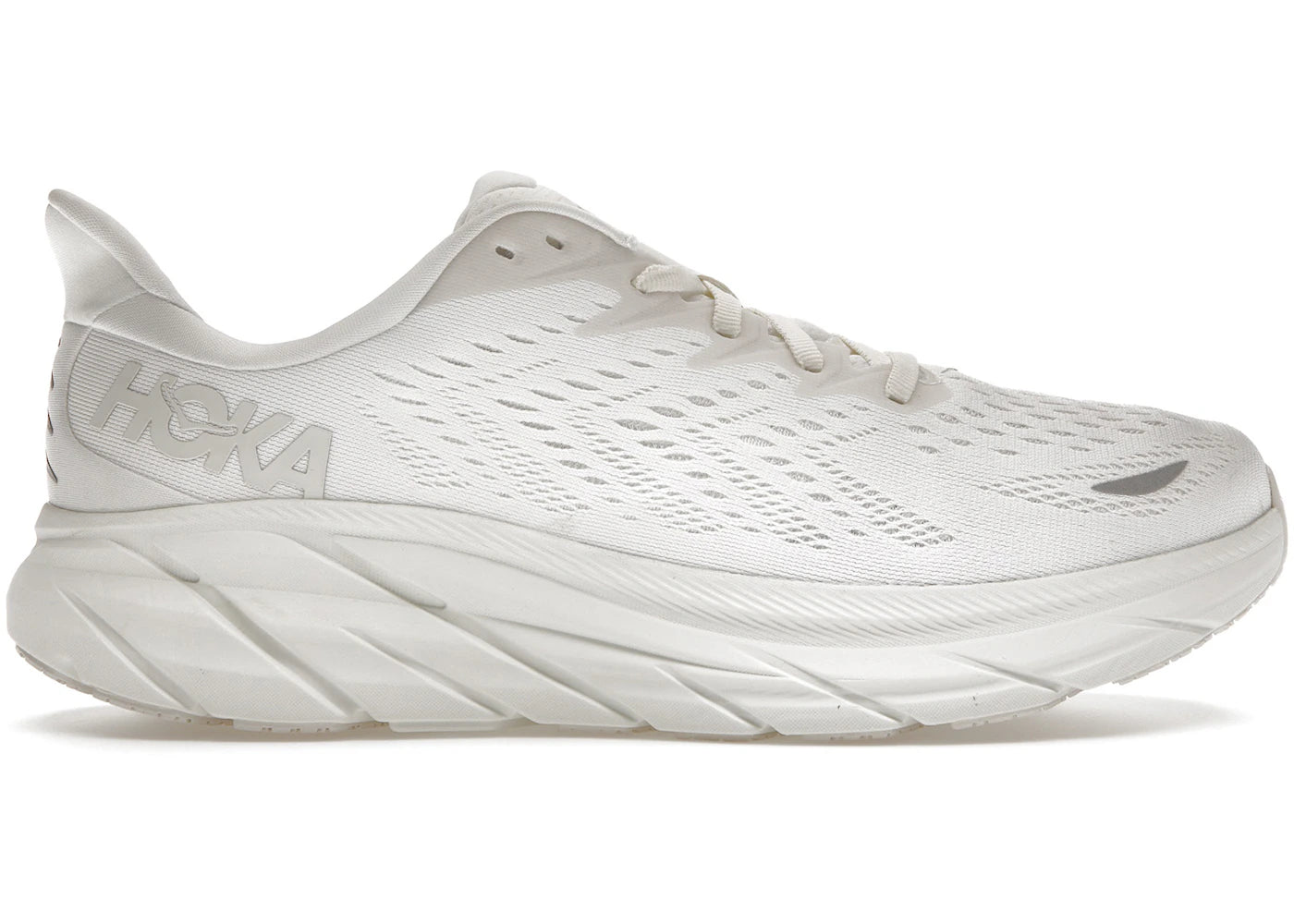 Hoka One One Clifton 8-Blanc
