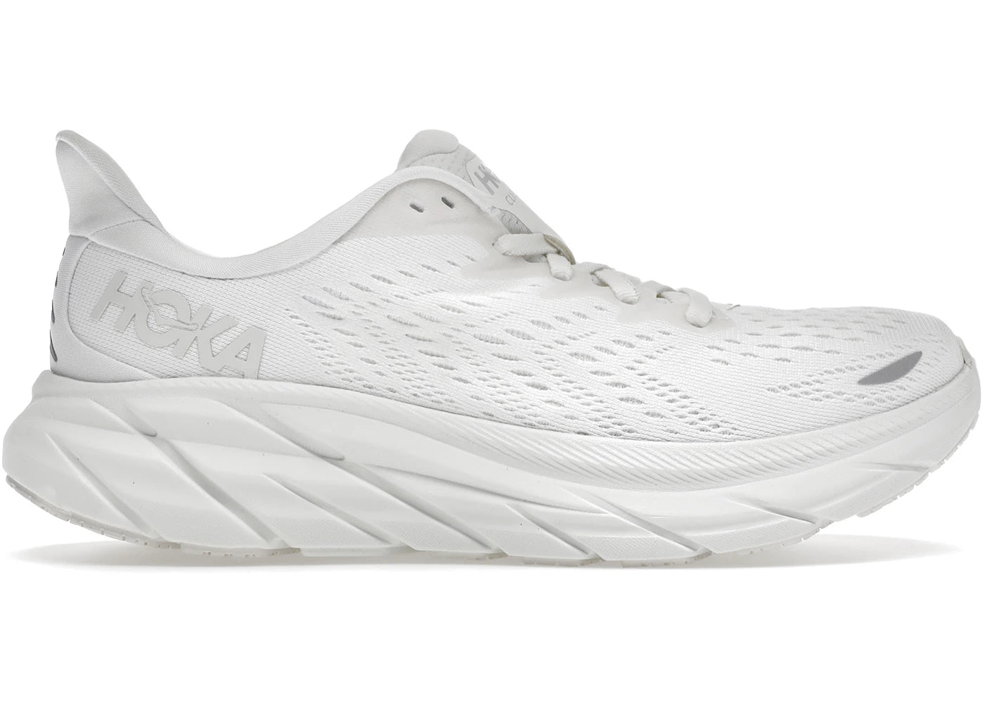 Hoka One One Clifton 8-White (Women's)