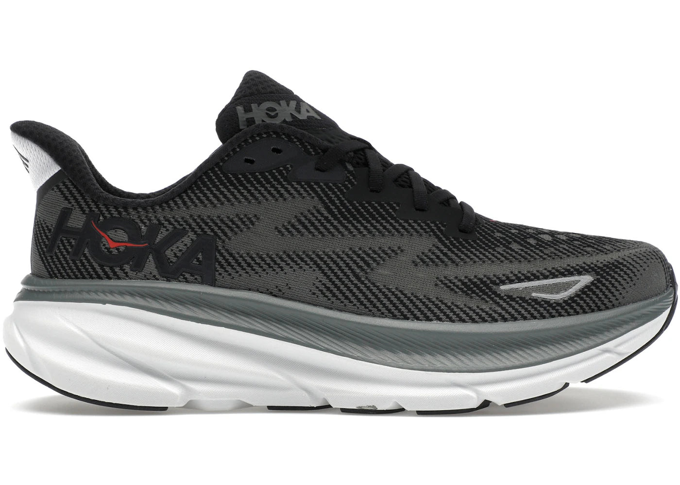 Hoka One One Clifton 9-Black Outer Orbit