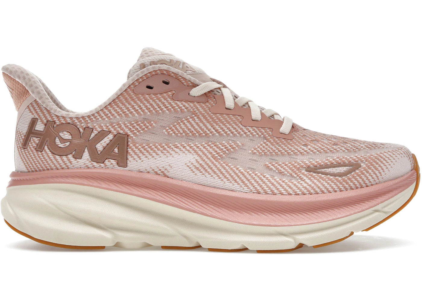 Hoka One One Clifton 9 - Crème de grès (Femme)