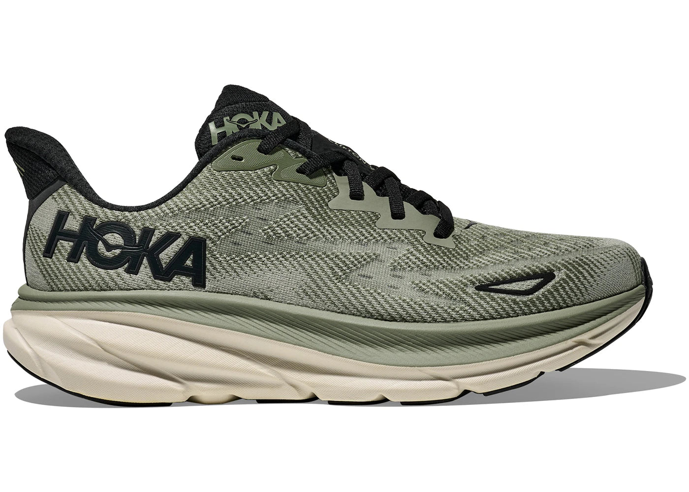 Hoka One One Clifton 9-Sea Moss Forest Lichen
