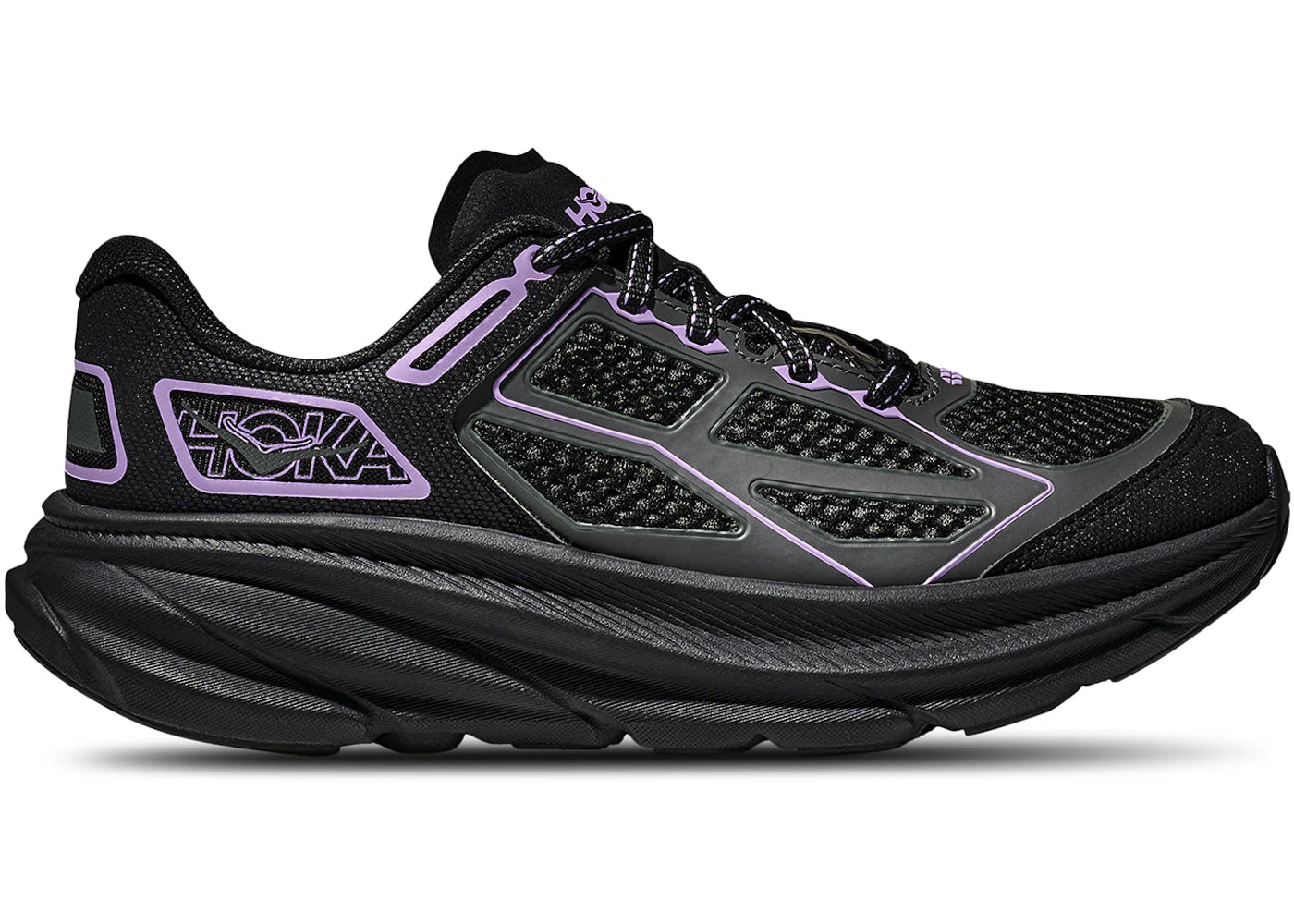 Hoka One One Clifton One9-Black Aster Flower