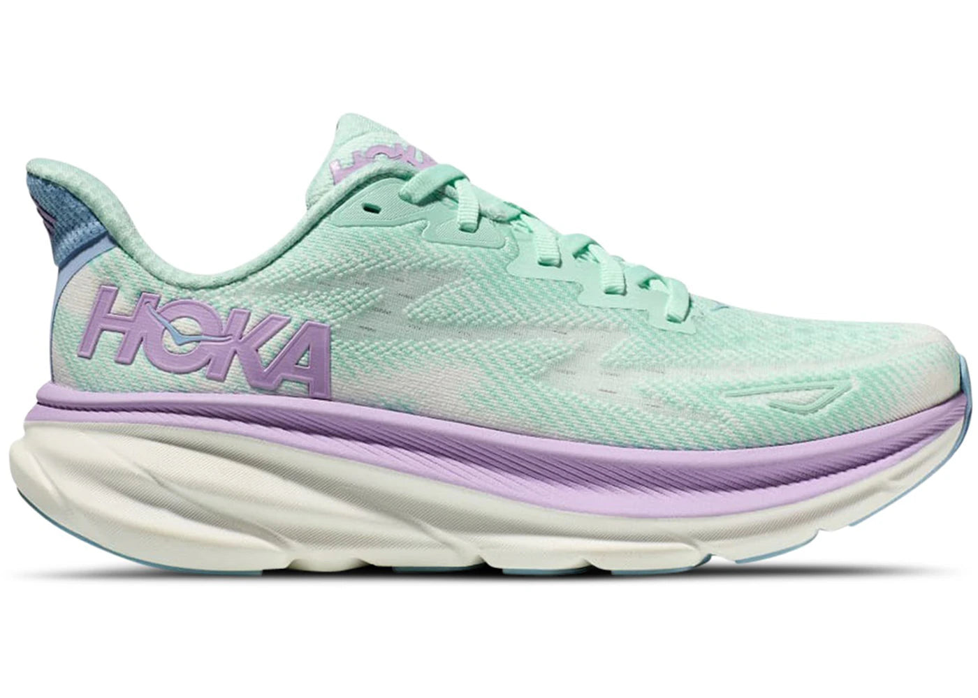 Hoka One One Clifton 9-Sunlit Ocean Lilac Mist (Women's)