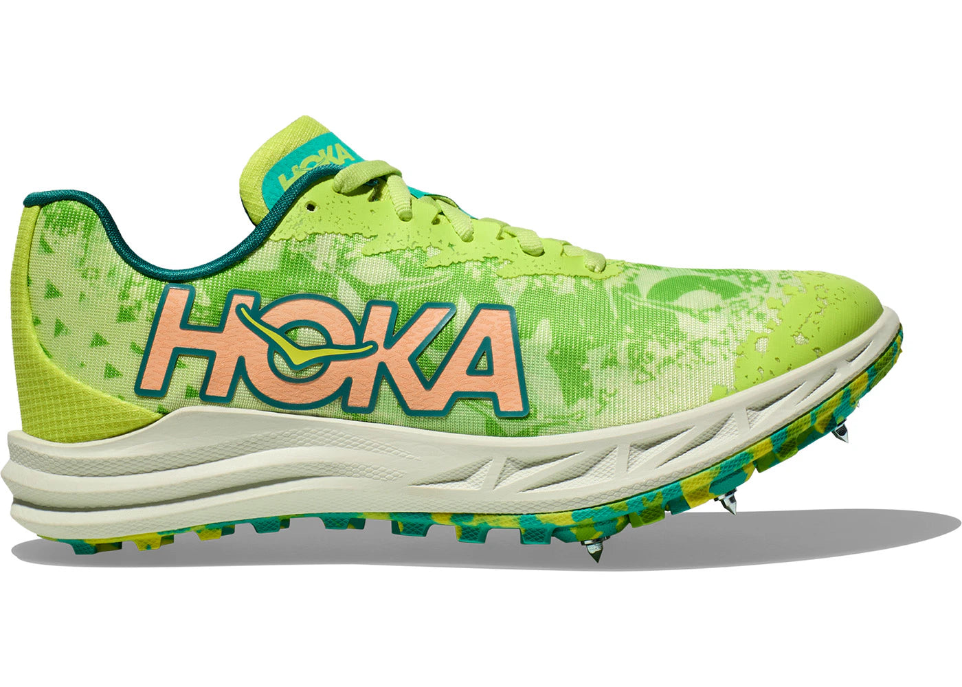Hoka One One Crescendo XC-Laitue Citron vert électrique