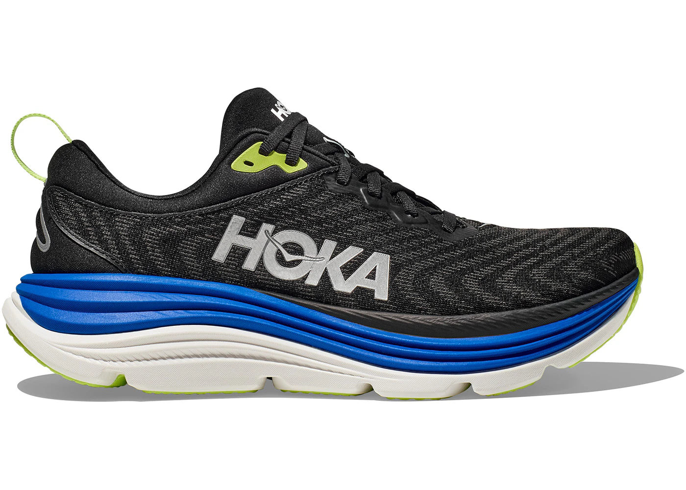 Hoka One One Gaviota 5 Noir Cobalt Électrique