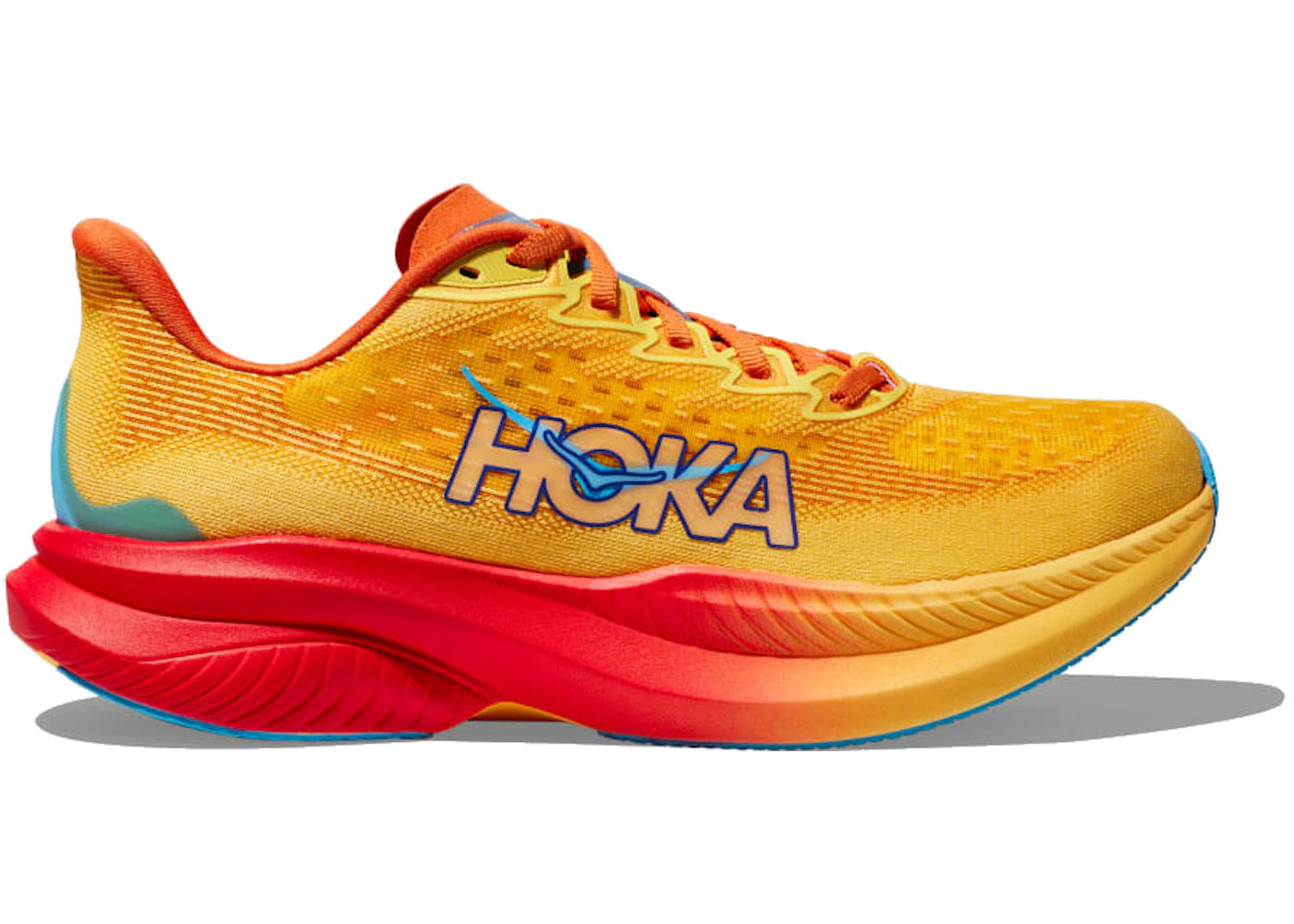 Hoka One One Mach 6-Poppy Squash