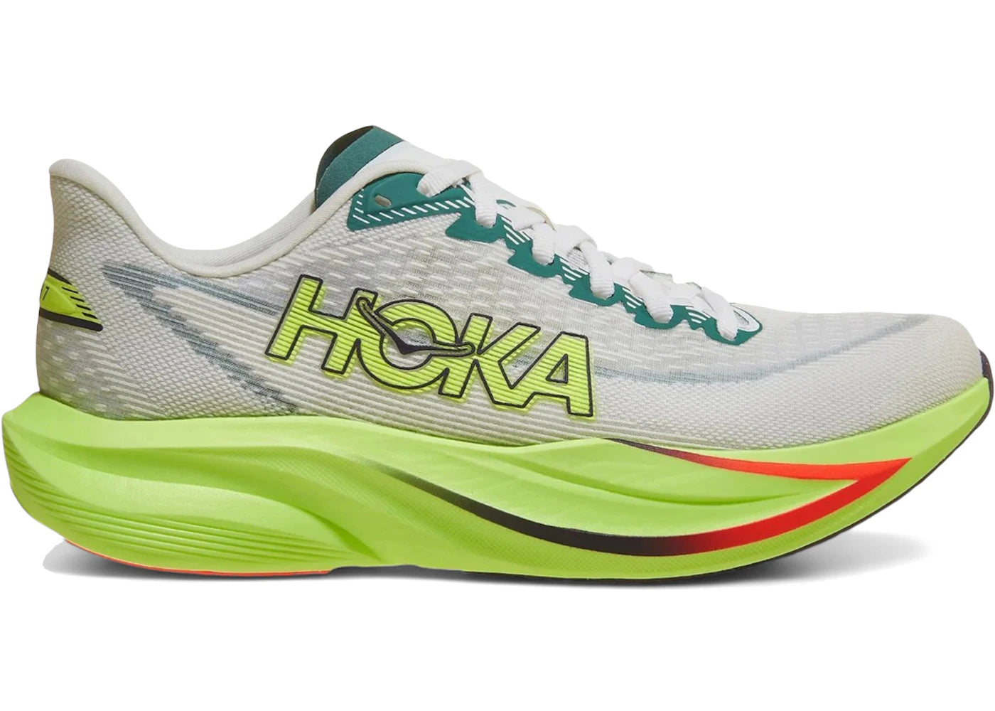 Hoka One One Mach 7 Frost Neon Yuzu