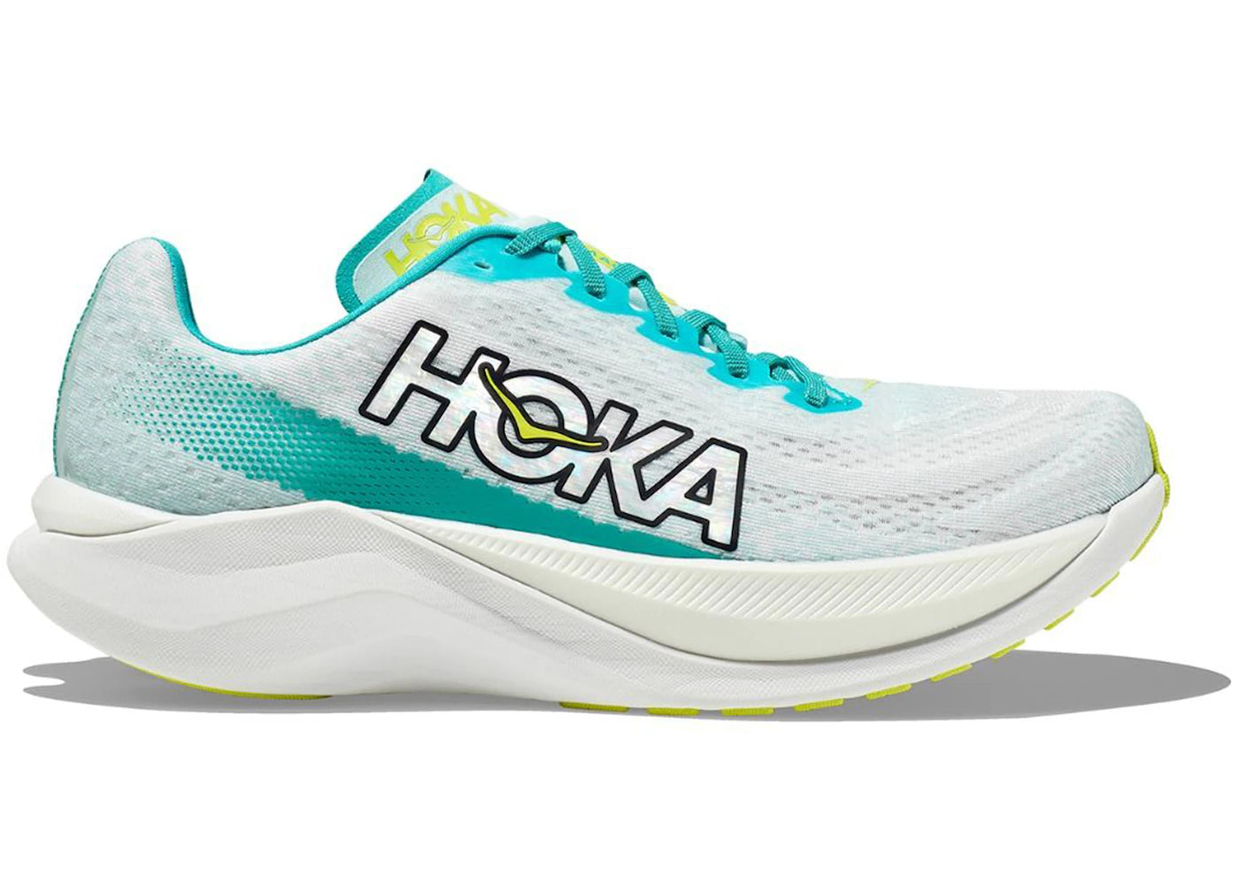 Hoka One One Mach X-White Blue
