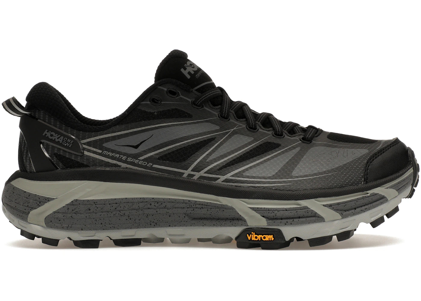 Hoka One One Mafate Speed ​​2 - Noir Castlerock
