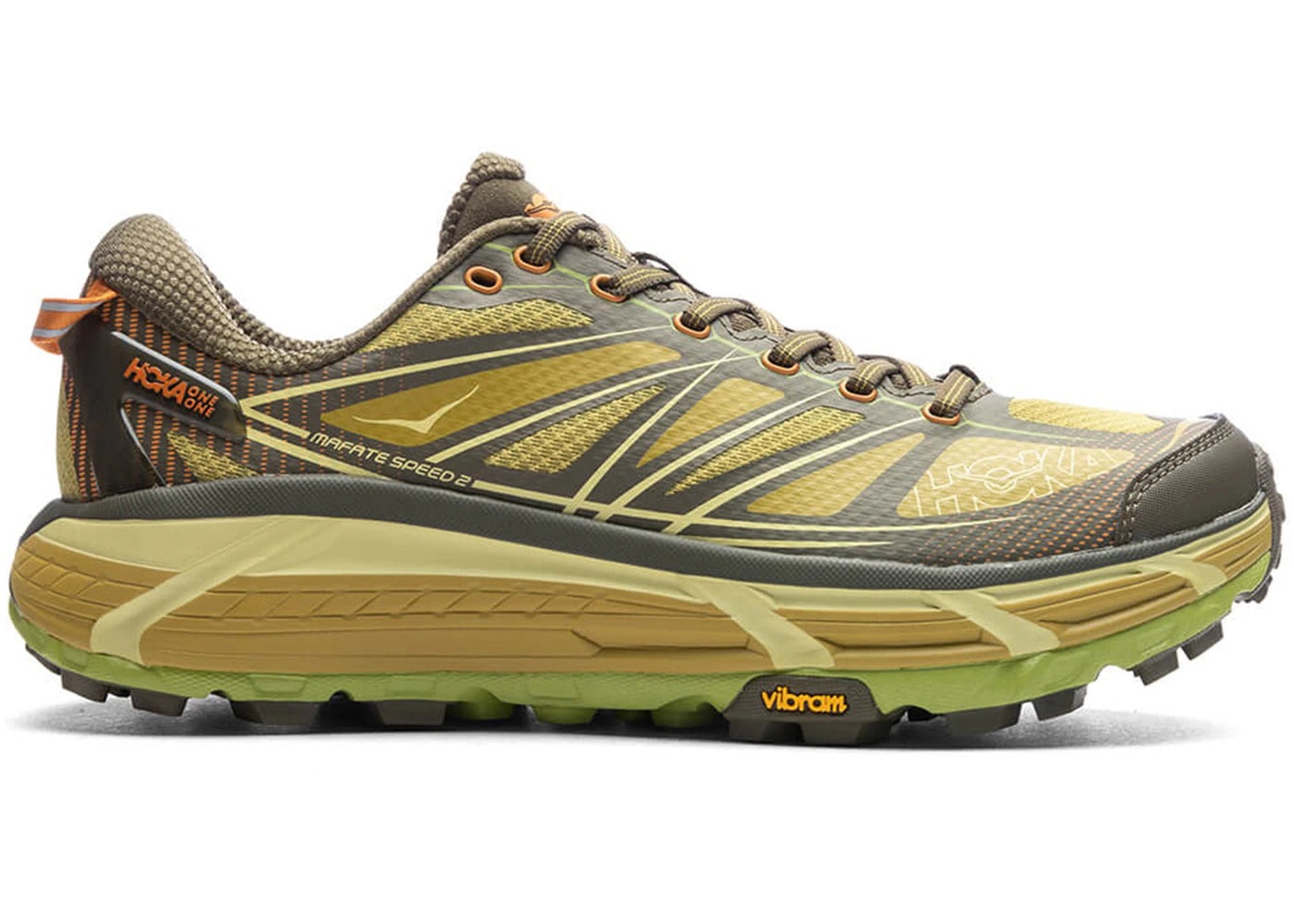 Hoka One One Mafate Speed 2-Dark Olive