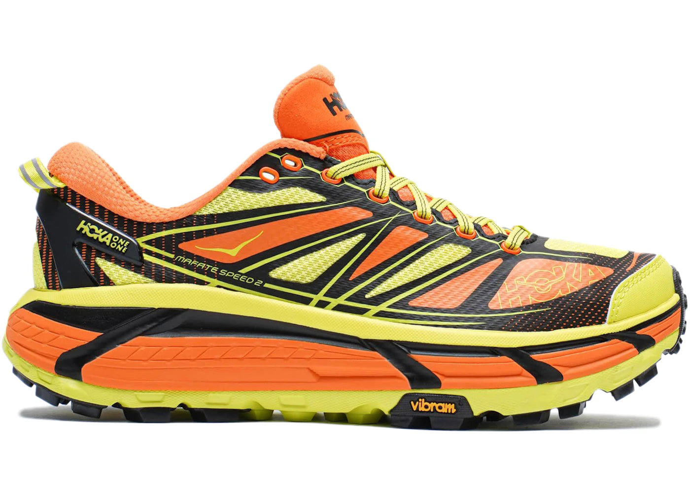 Hoka One One Mafate Speed 2-Electric Tangerine