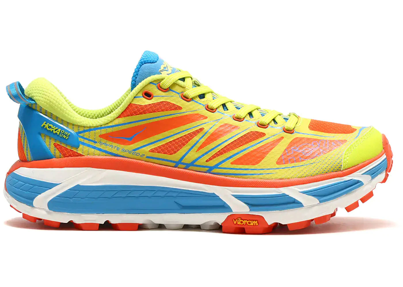 Hoka One One Mafate Speed 2-Flame Evening Primrose