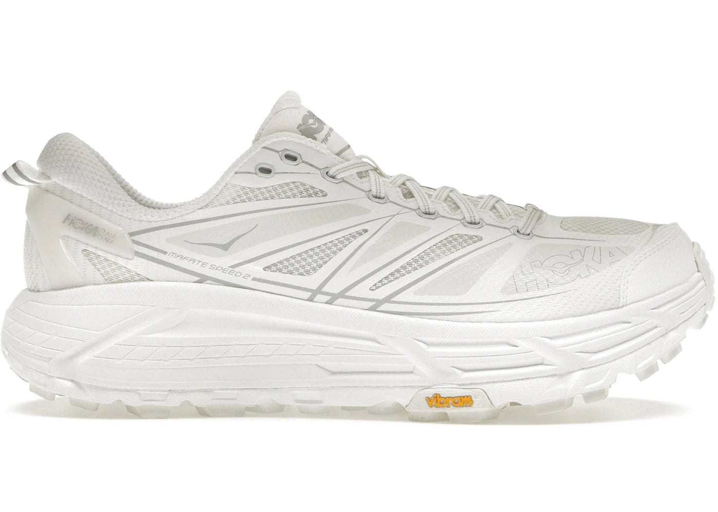 Hoka One One Mafate Speed ​​2-White Lunar Skirt (All Gender)