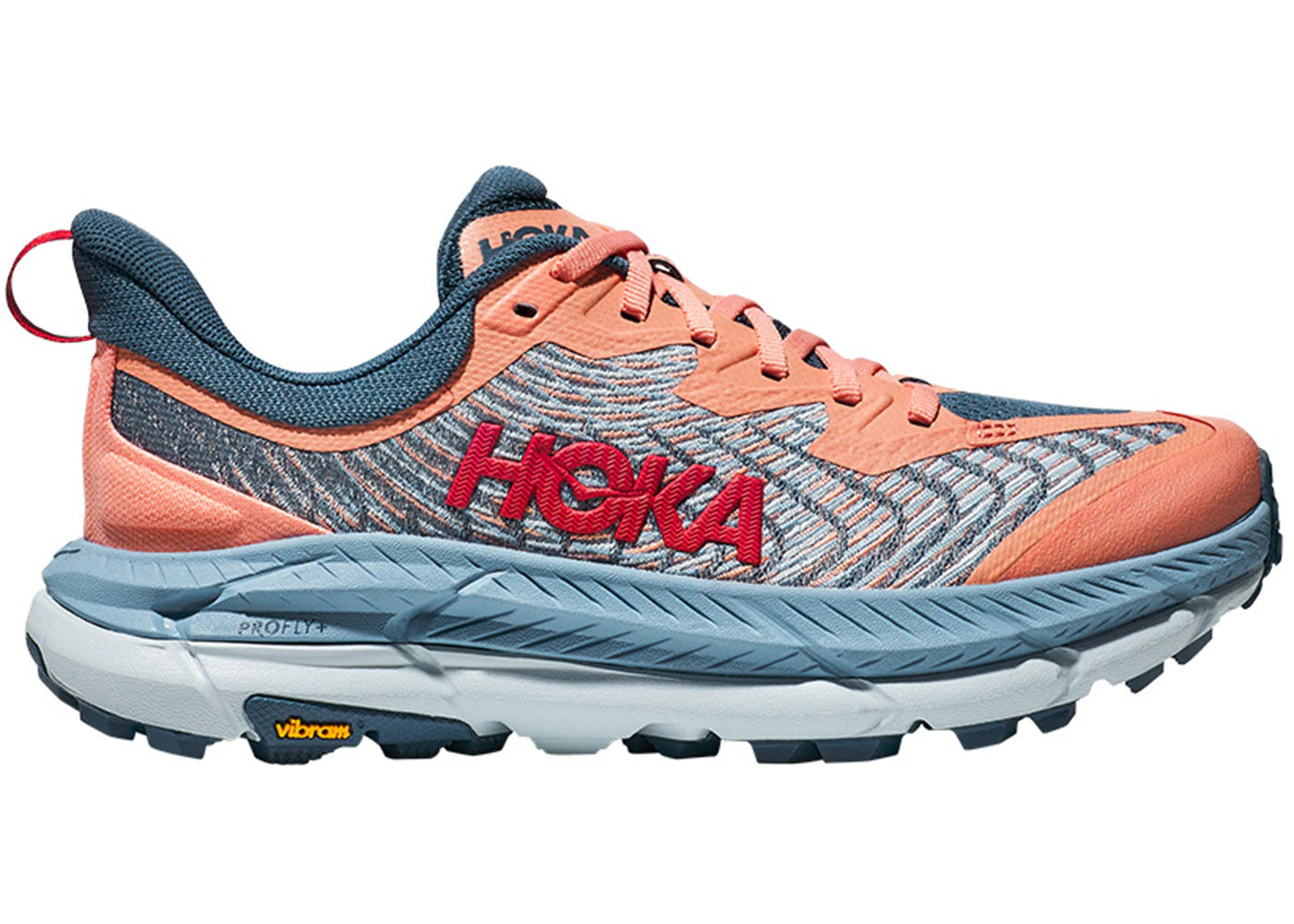 Hoka One One Mafate Speed 4-Papaya Real Teal (Women's)