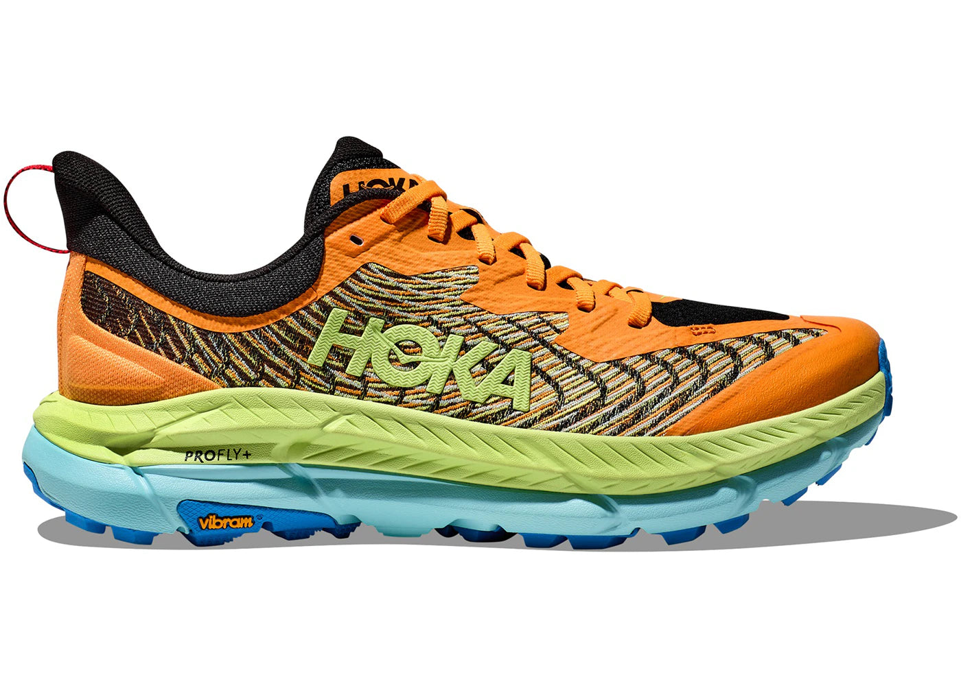 Hoka One One Mafate Speed 4-Solar Flare Lettuce