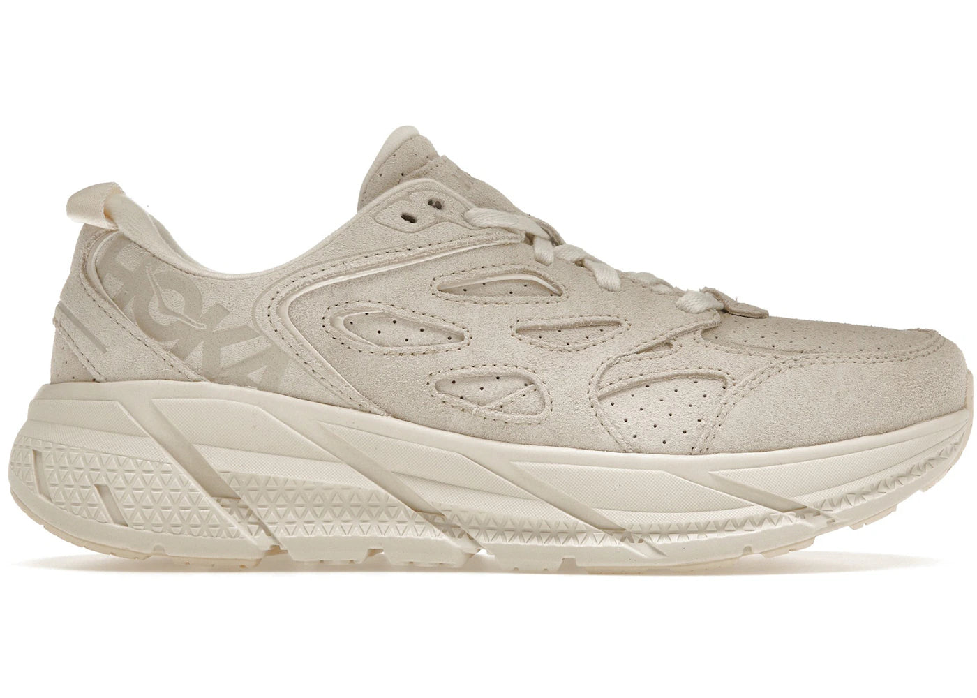Hoka One One Clifton L Suede-Eggnog (All Gender)