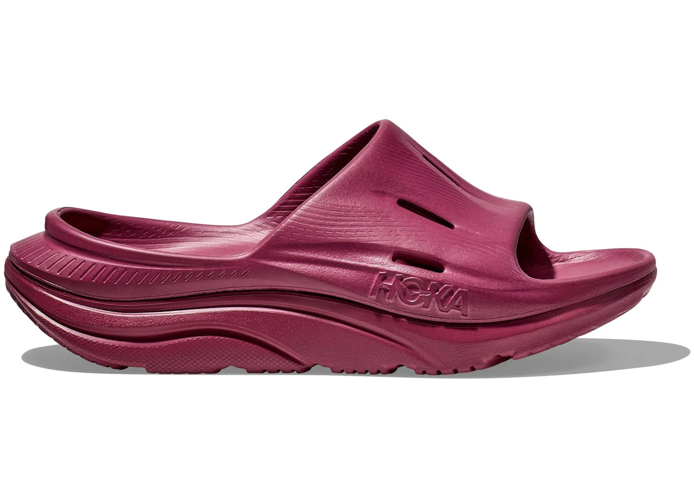 Hoka One One Ora Recovery Slide 3-Beet Root