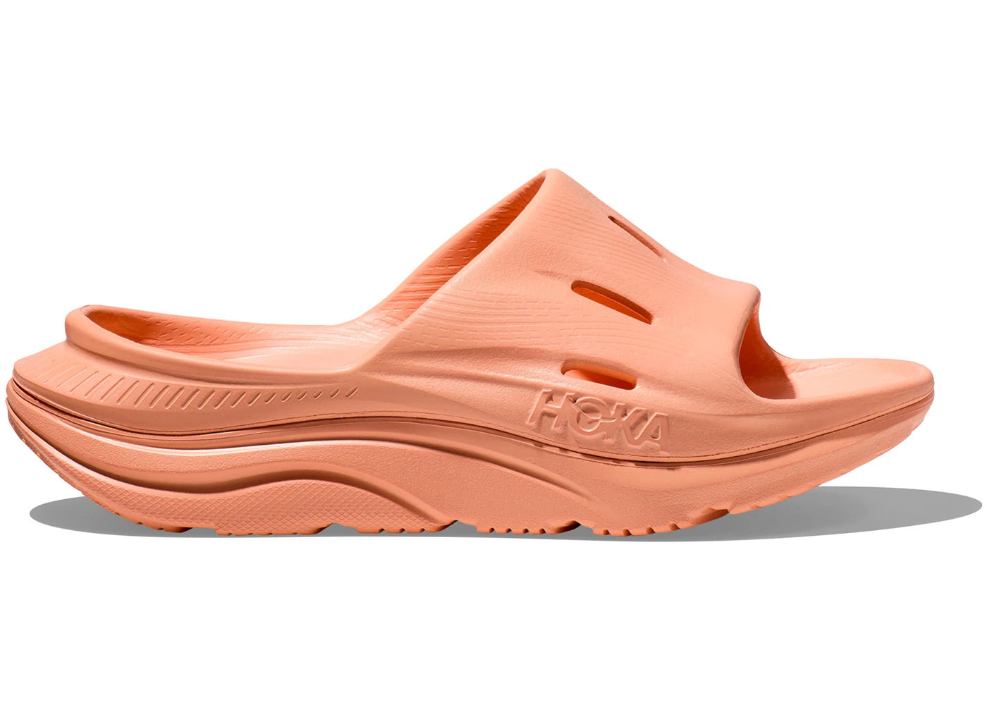 Hoka One One Ora Recovery Slide 3-Papaya
