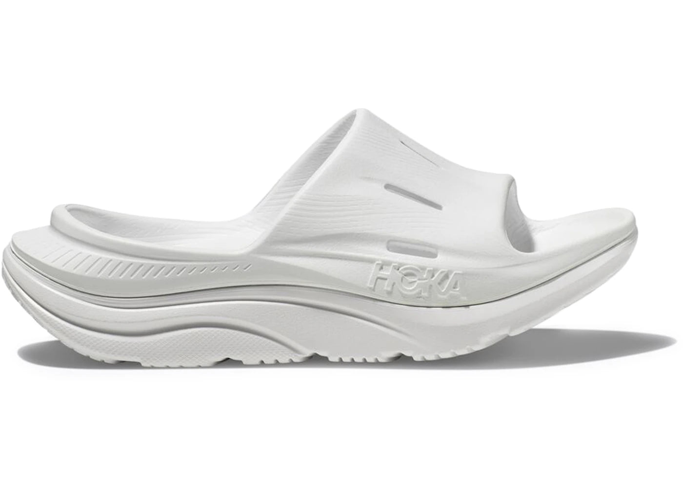 Hoka One One Ora Recovery Slide 3-White