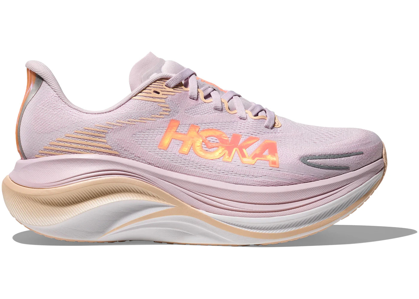 Hoka One One Skyward X 2 Lilac Cream Tangerine Glow