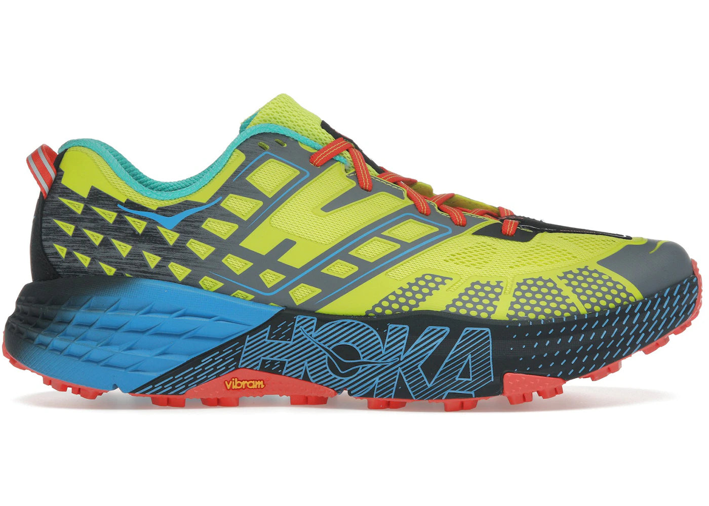 Hoka One One Speedgoat 2-Citrus Blue