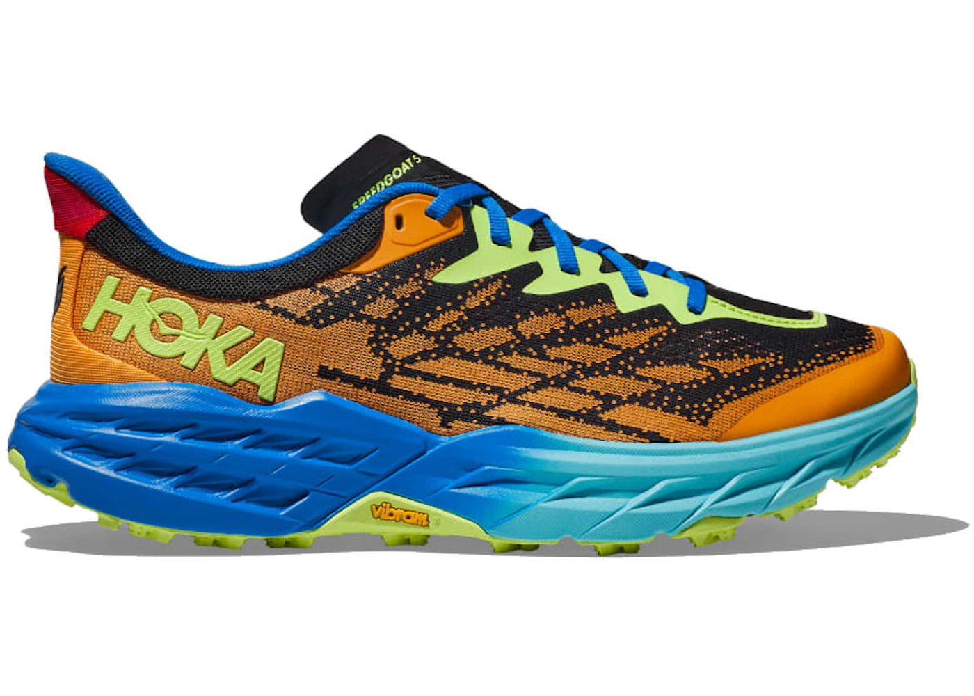 Hoka One One Speedgoat 5-Solar Flare Diva Blue