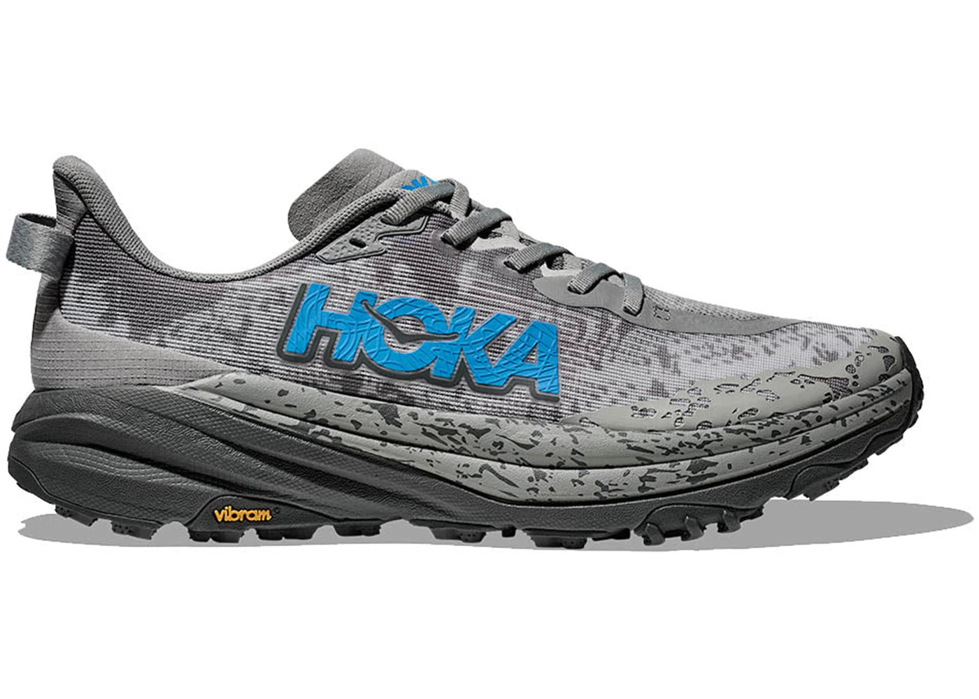 Hoka One One Speedgoat 6 Gris Galactique Hoka Bleu