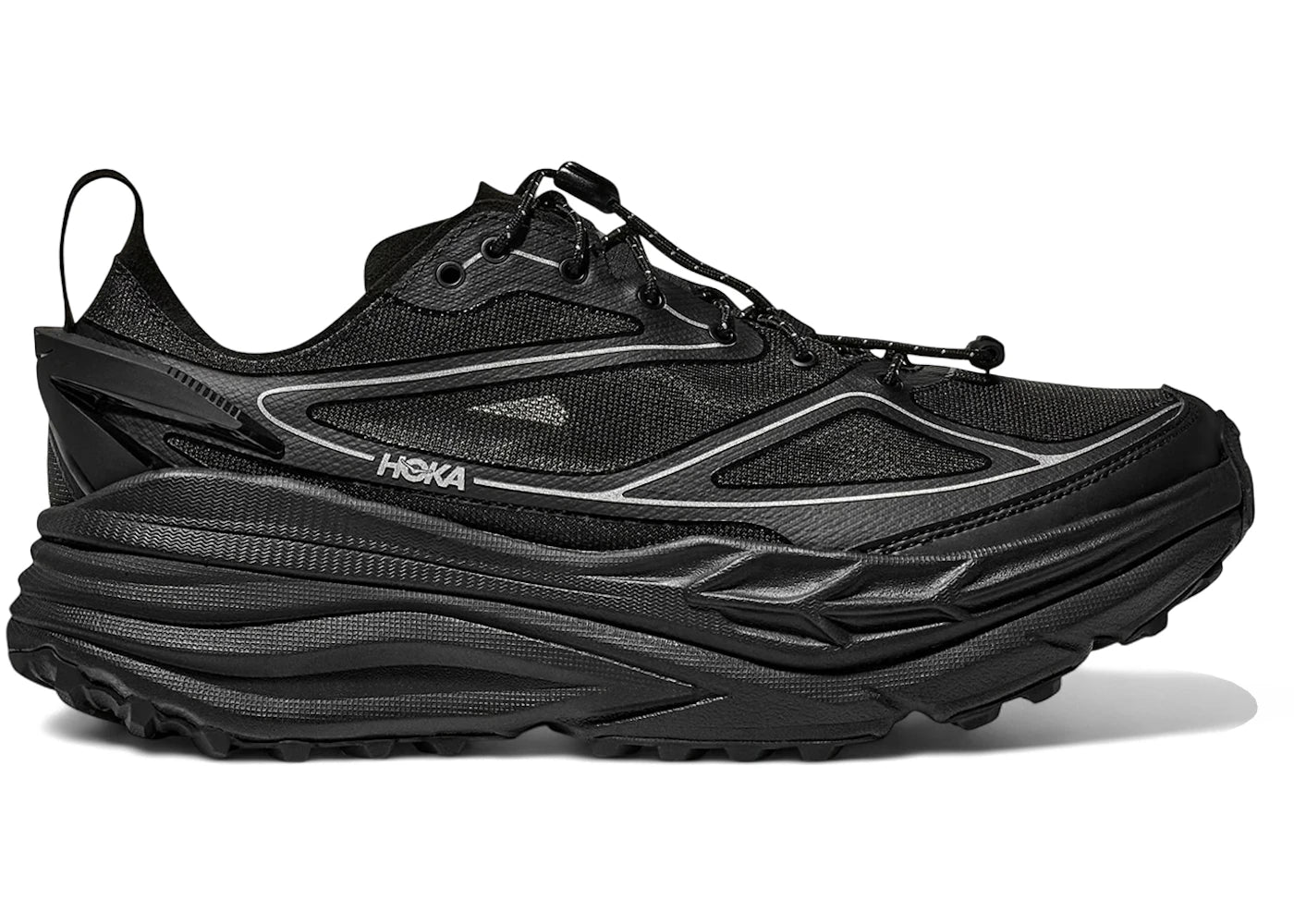 Hoka One One Stinson One7 Black Silver - main view