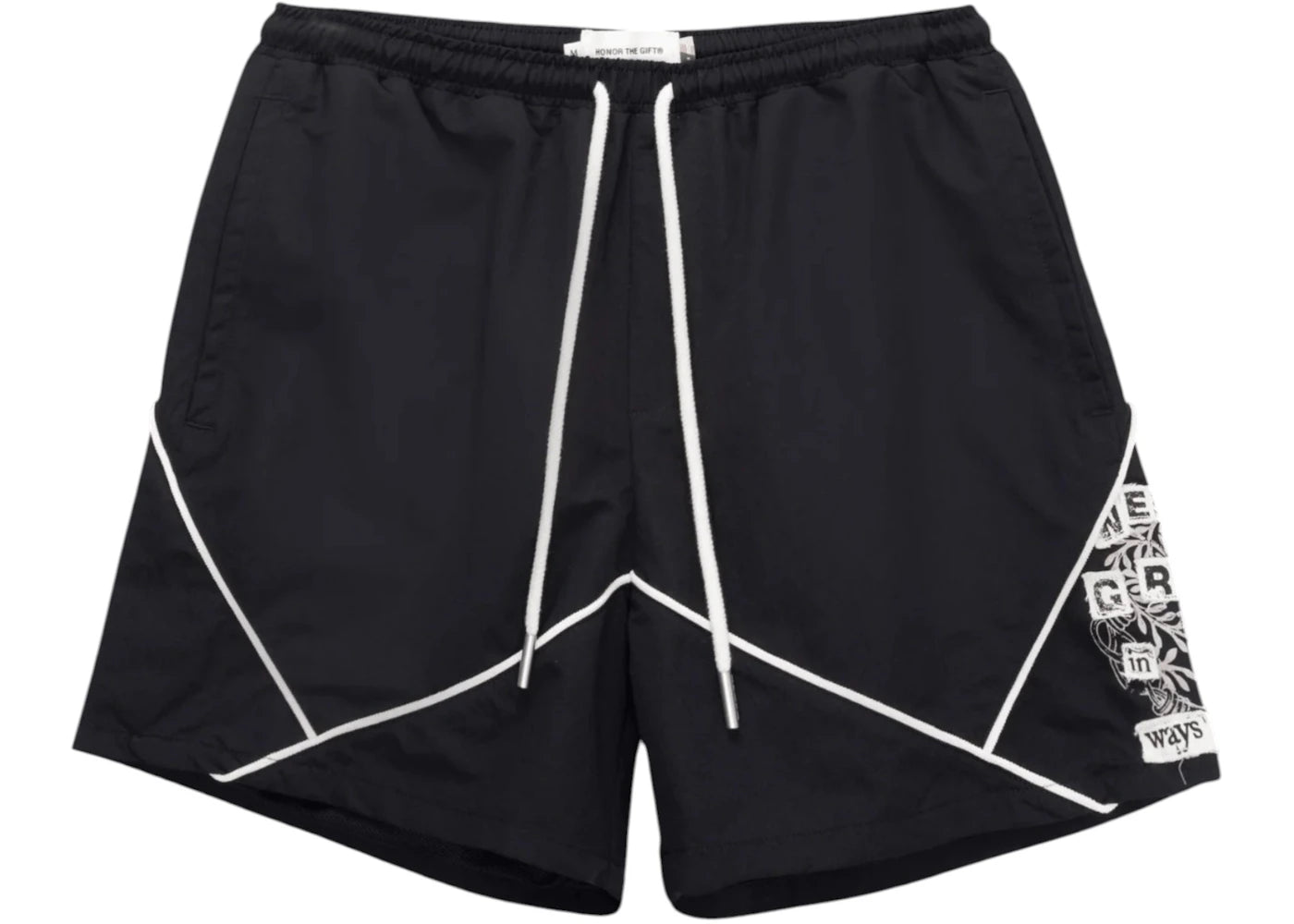 Honor The Gift Growth Track Shorts Black