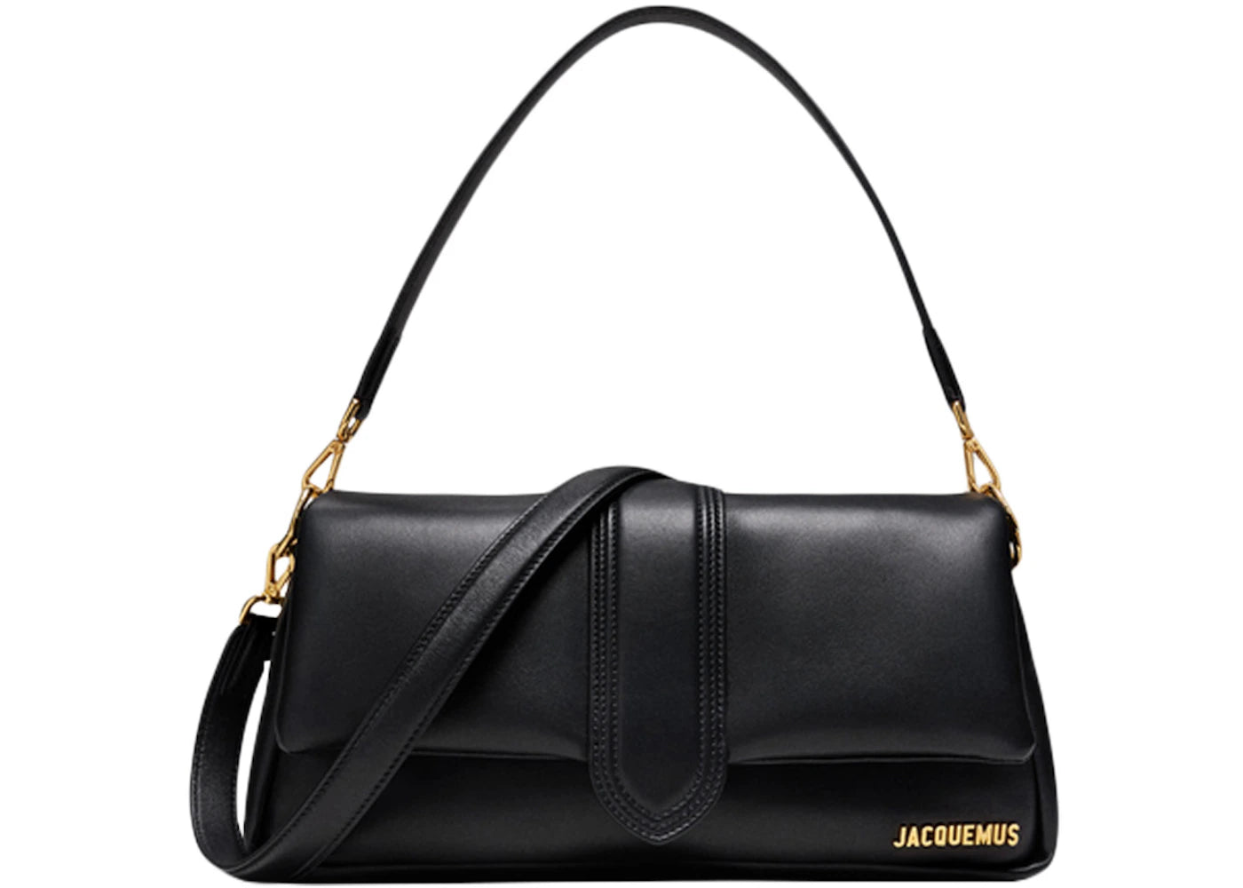 Jacquemus Le Bambimou Puffed Flap Bag-Black