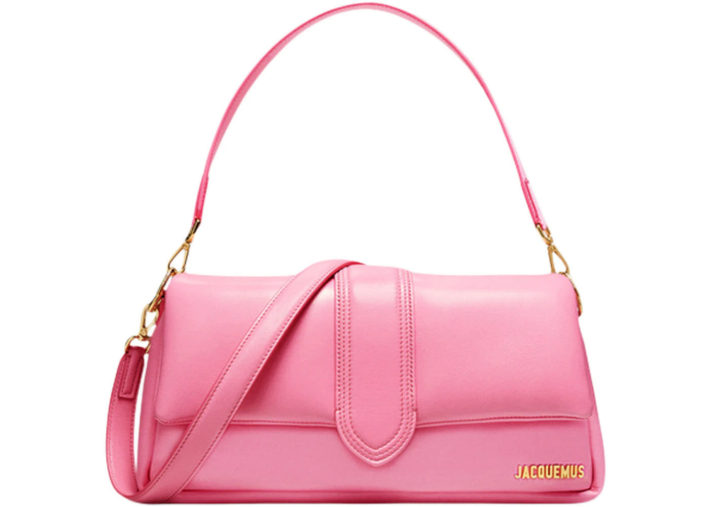 Jacquemus Le Bambimou Puffed Flap Bag-Light Pink