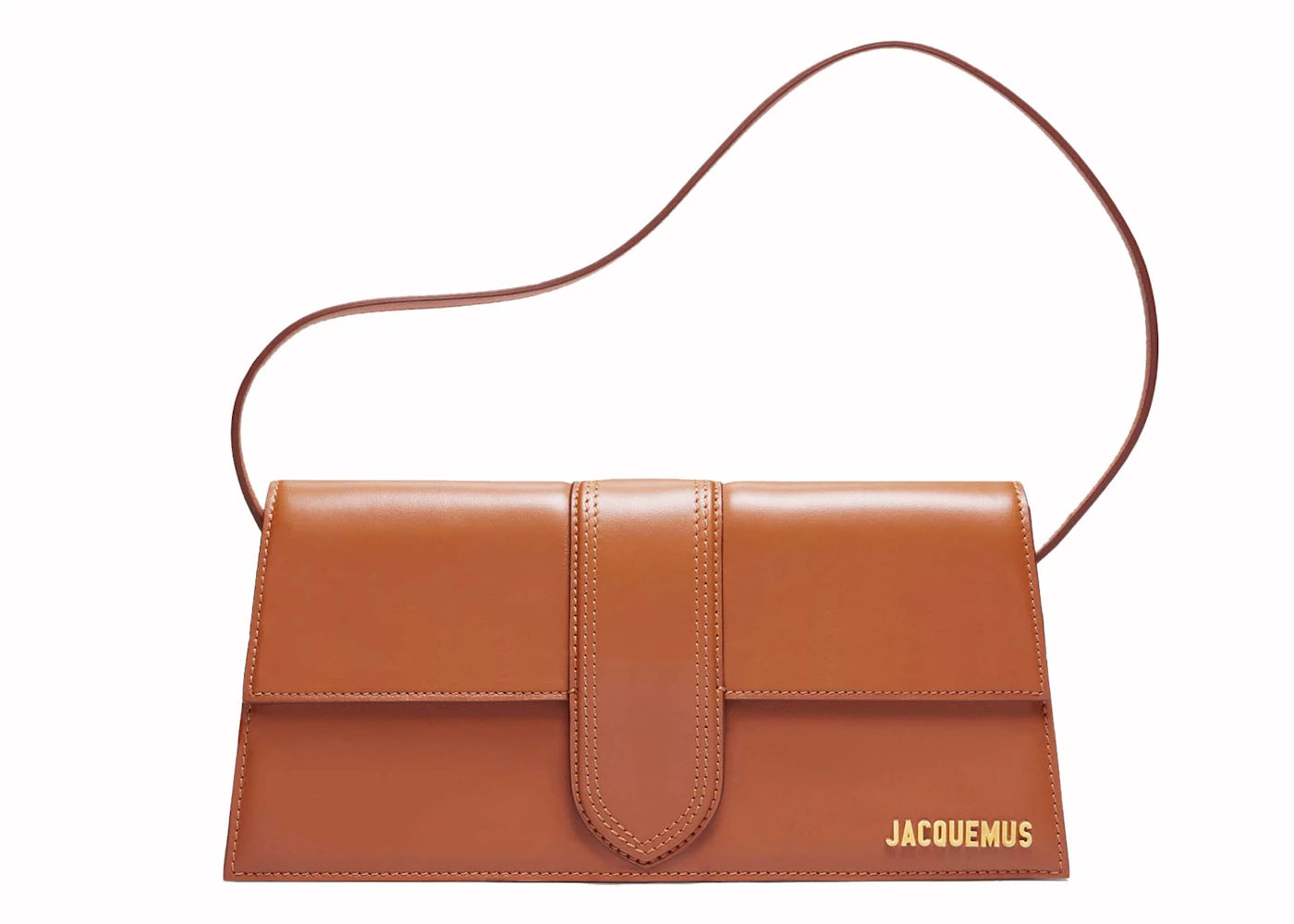 Jacquemus Le Bambino Long Flap Bag-Light Brown