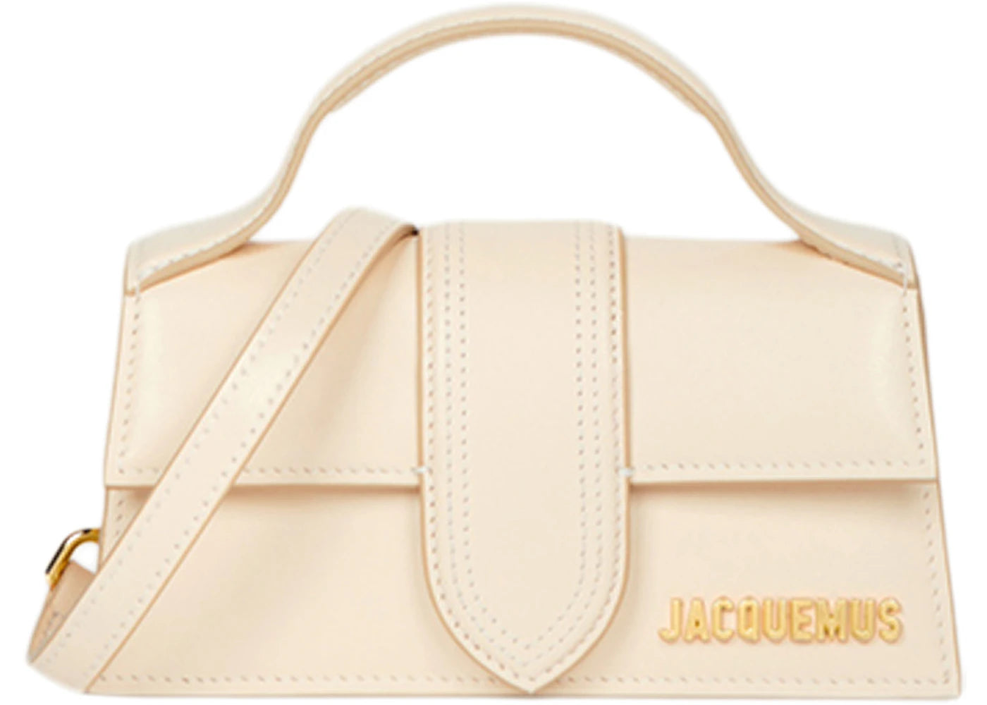 Jacquemus Le Bambino Mini Flap Bag-Ivory