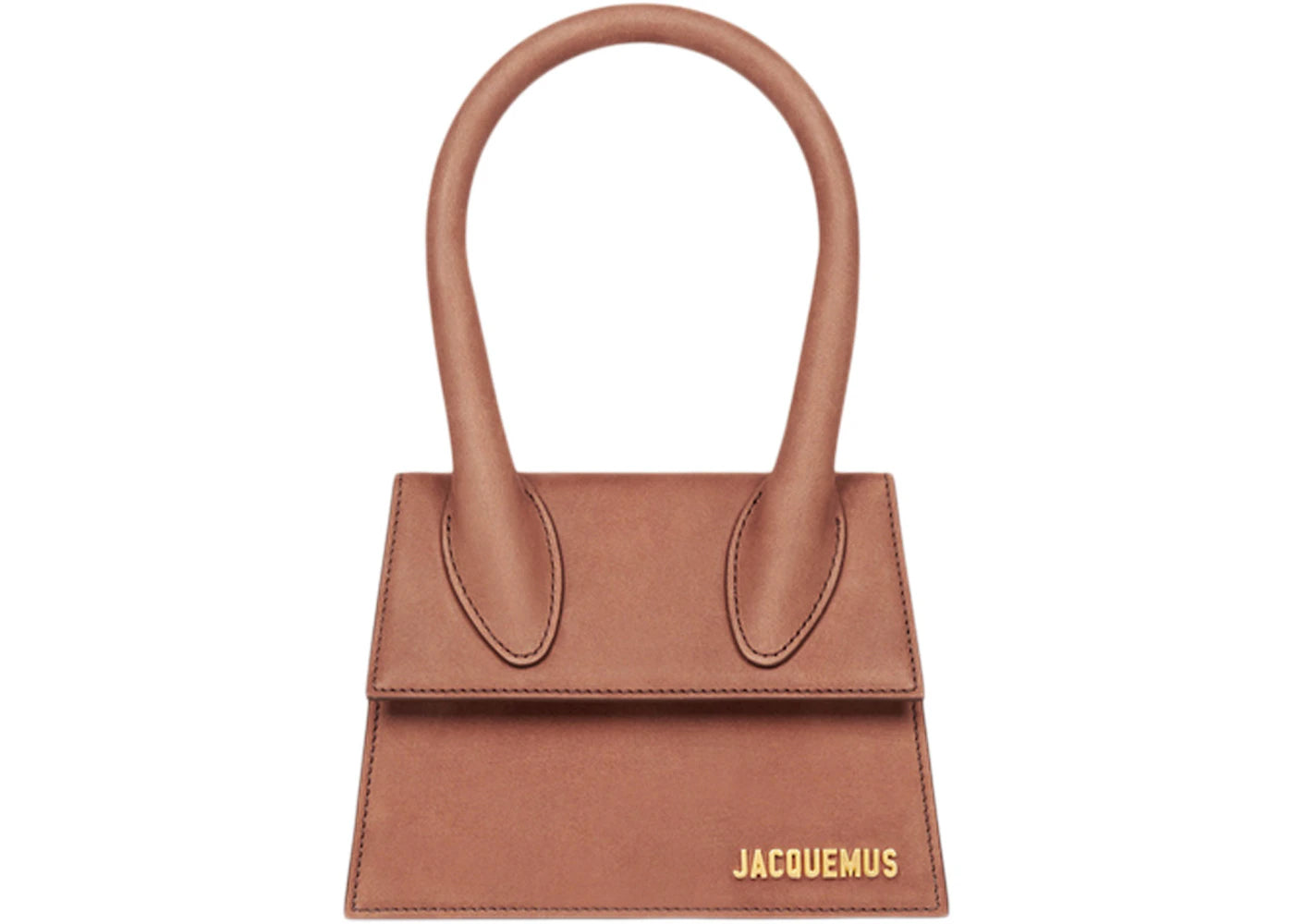 Jacquemus Le Chiquito Moyen Signature Handbag-Brown