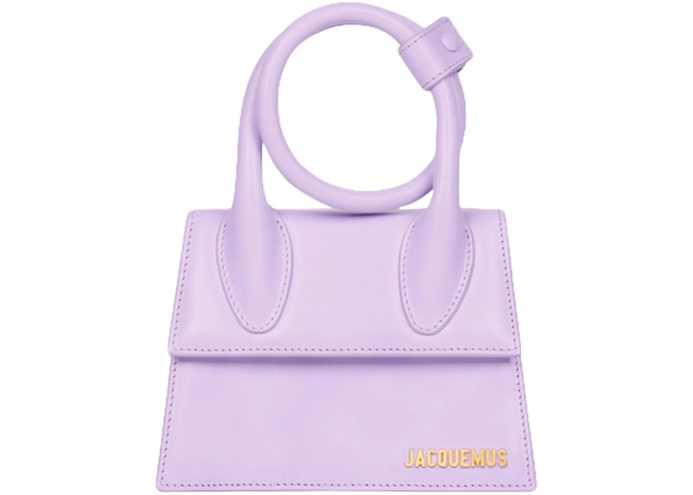 Jacquemus Le Chiquito Noeud Coiled Handbag-Lilac