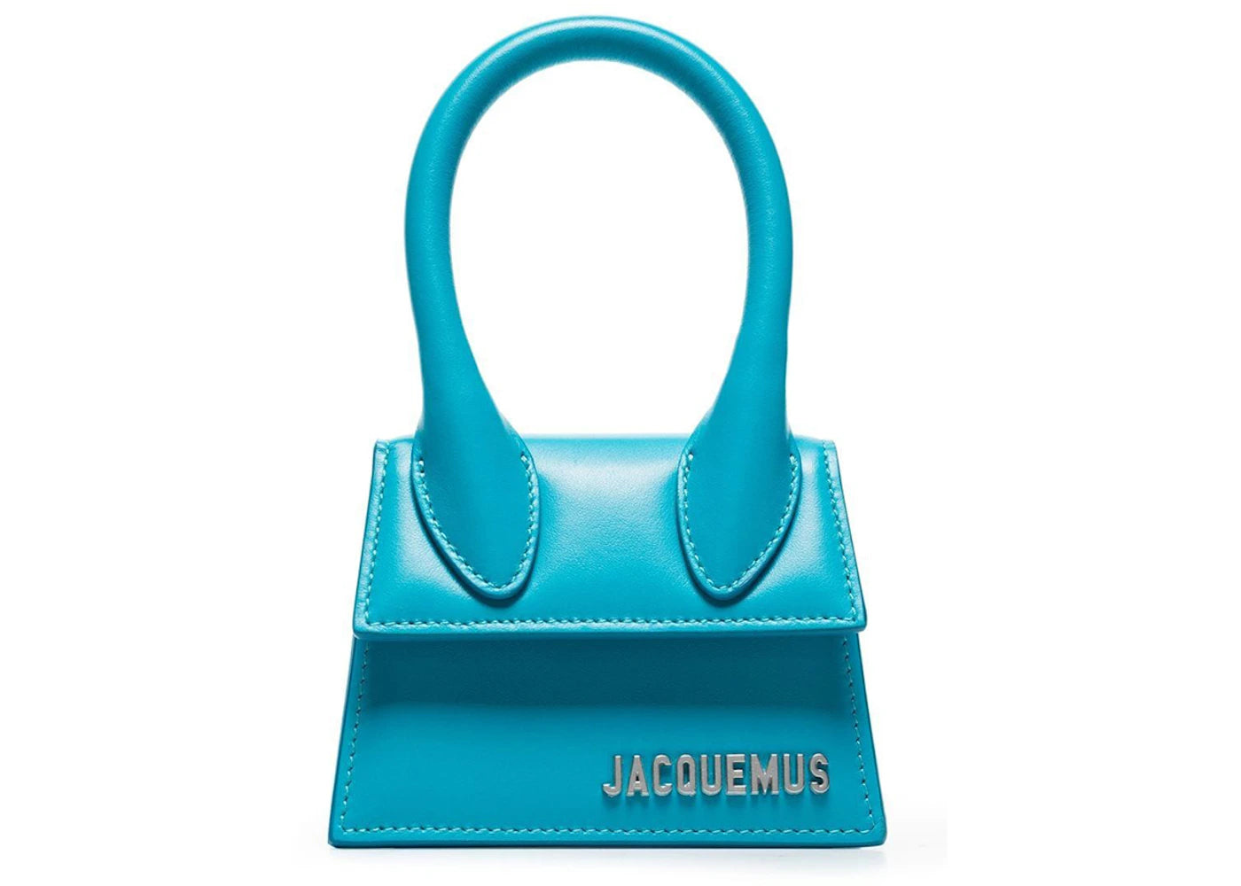 Jacquemus Le Chiquito Signature Handbag-Mini Turquoise