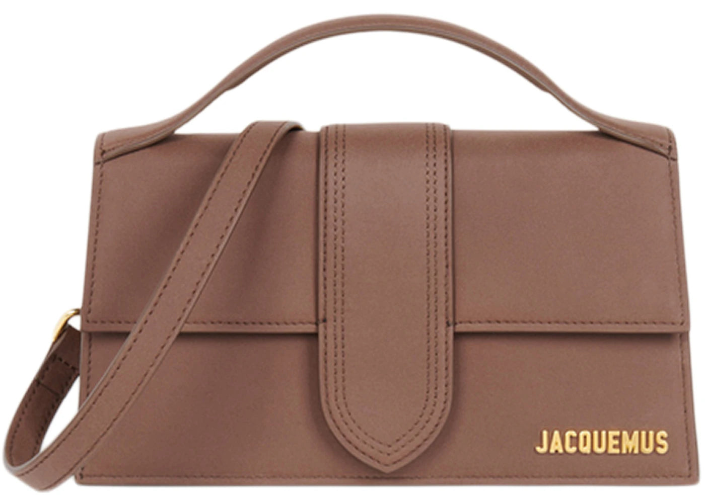 Jacquemus Le Grand Bambino Crossbody Flap Bag-Brown