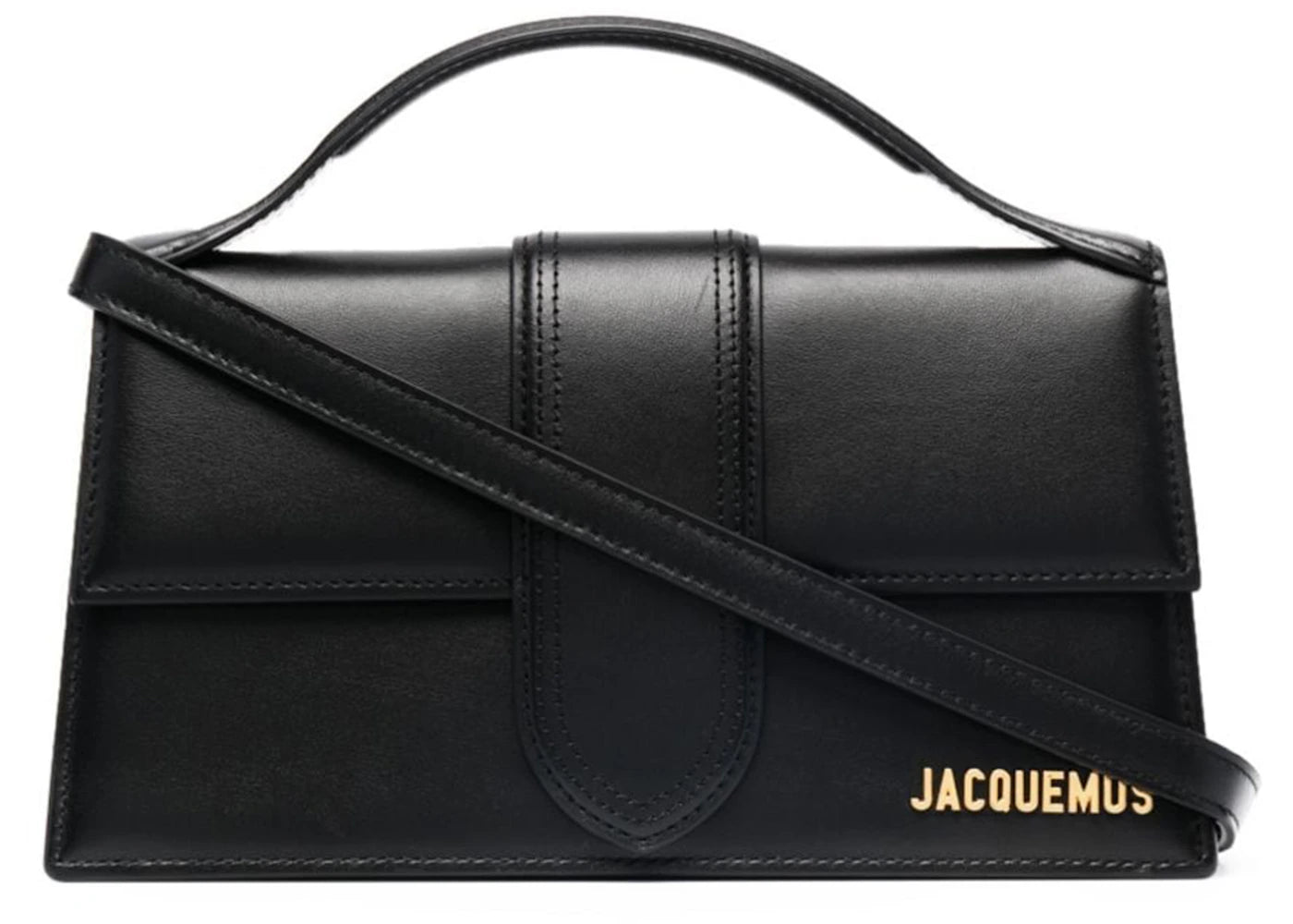 Jacquemus Le Grand Bambino Crossbody Strap Handbag-Black